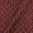 Flex Cotton Cherry Red Colour Geometric Print Fabric Online 9949BP4