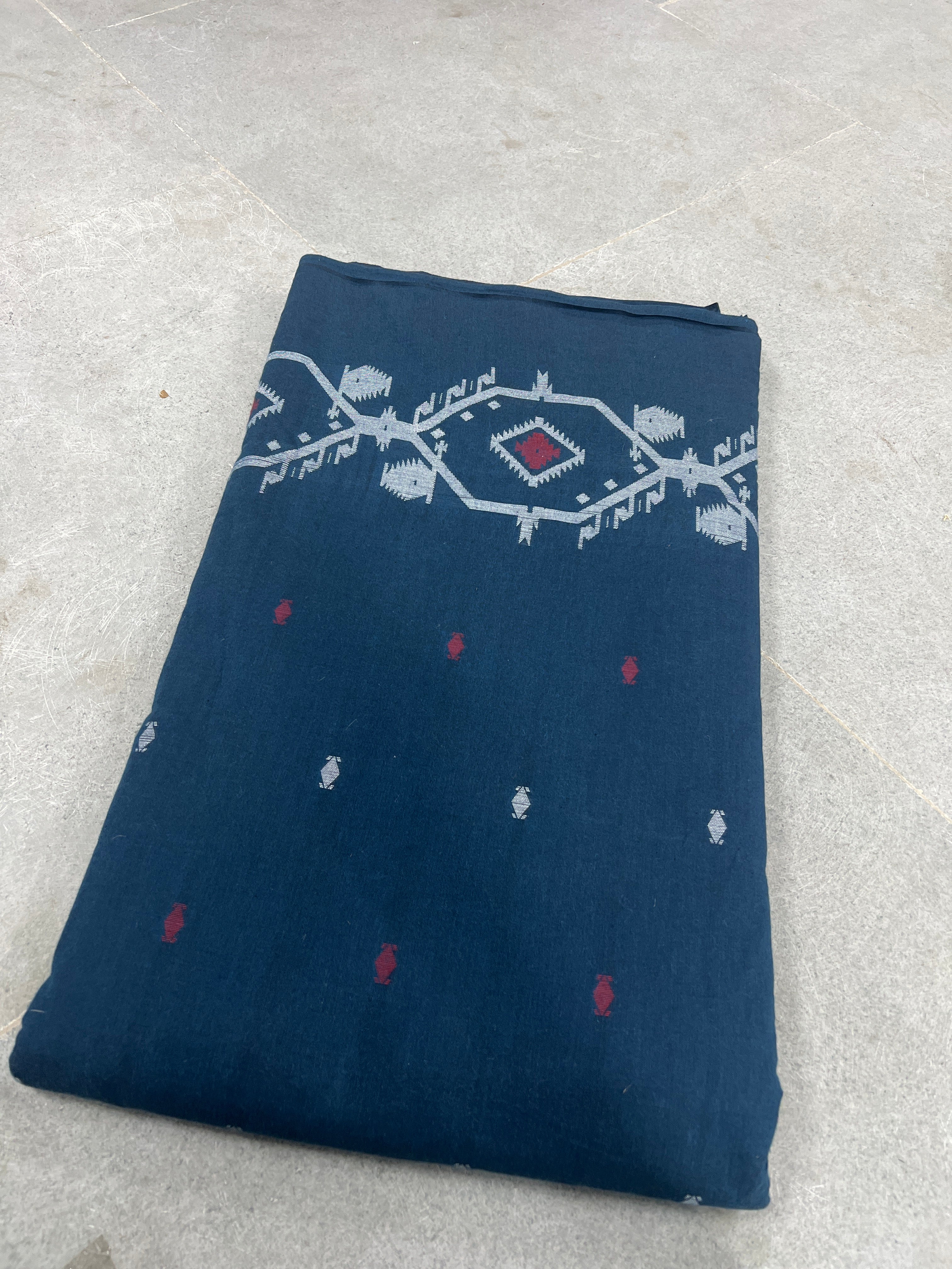PURE COTTON HANDLOOM JAMDHANI FABRIC