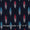 Cotton Ikat Midnight Blue X Black Cross Tone Washed Fabric Online D9150D1