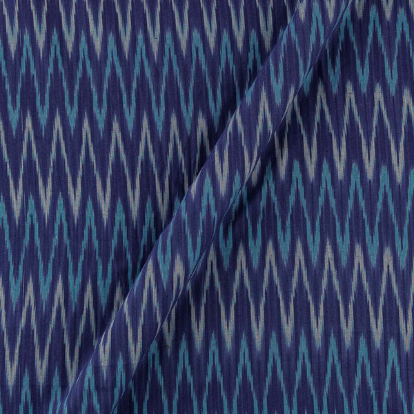 Cotton Ikat Violet Colour Washed Fabric Online D9150N14