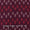 Cotton Ikat Purple Wine Colour Washed Fabric Online D9150T2