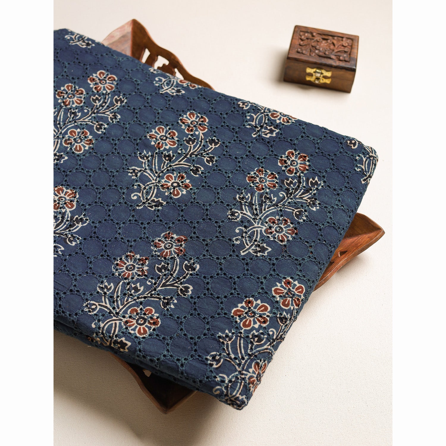 Ajrakh Cotton Hakoba Fabric