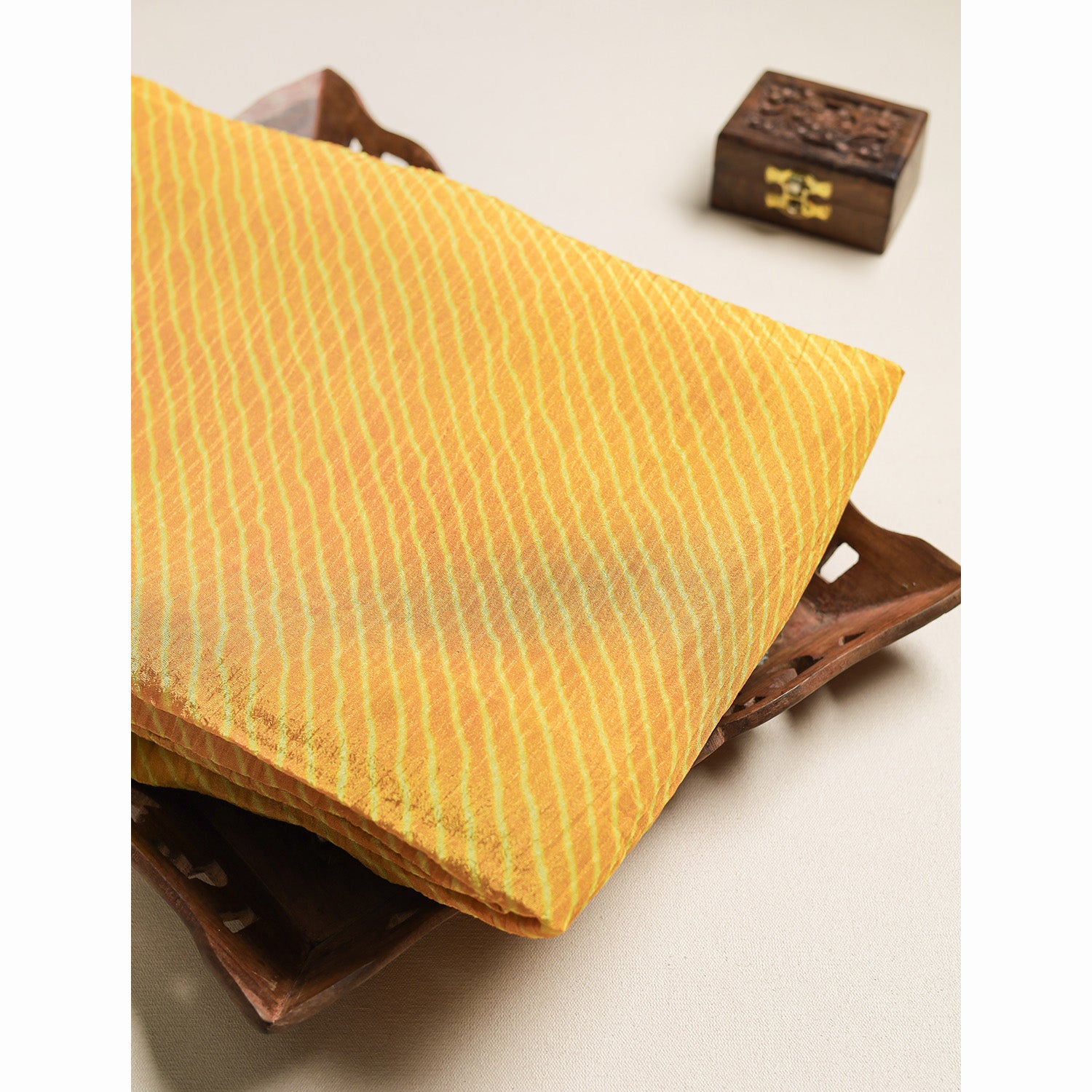 Printed Silk Tissue Fabric