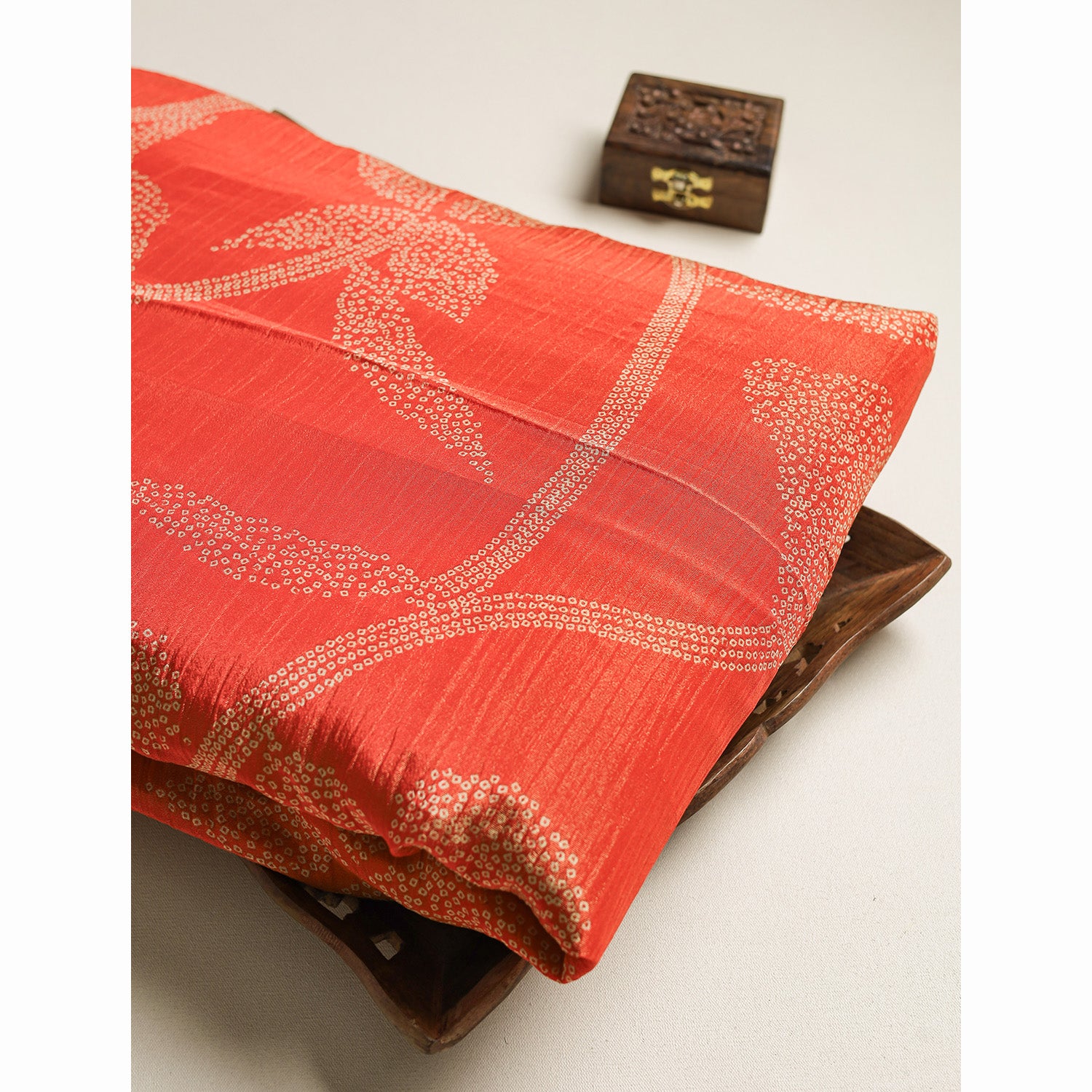 Printed Silk Tissue Fabric