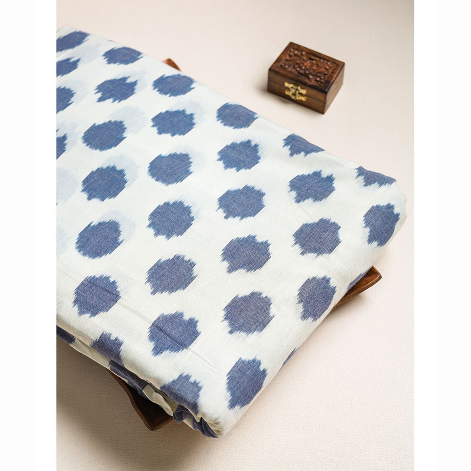 AZO FREE PURE COTTON IKAT FABRIC