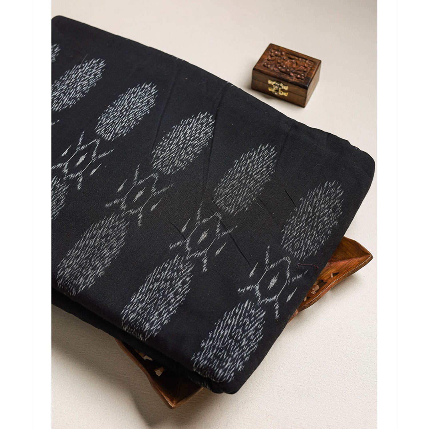 AZO FREE PURE COTTON IKAT FABRIC