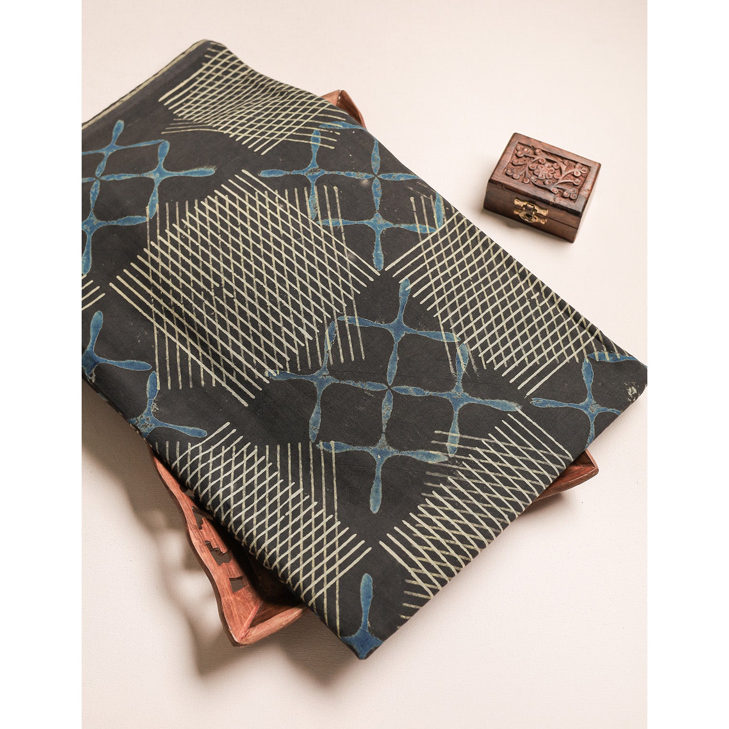 Cotton Ajrakh Fabric