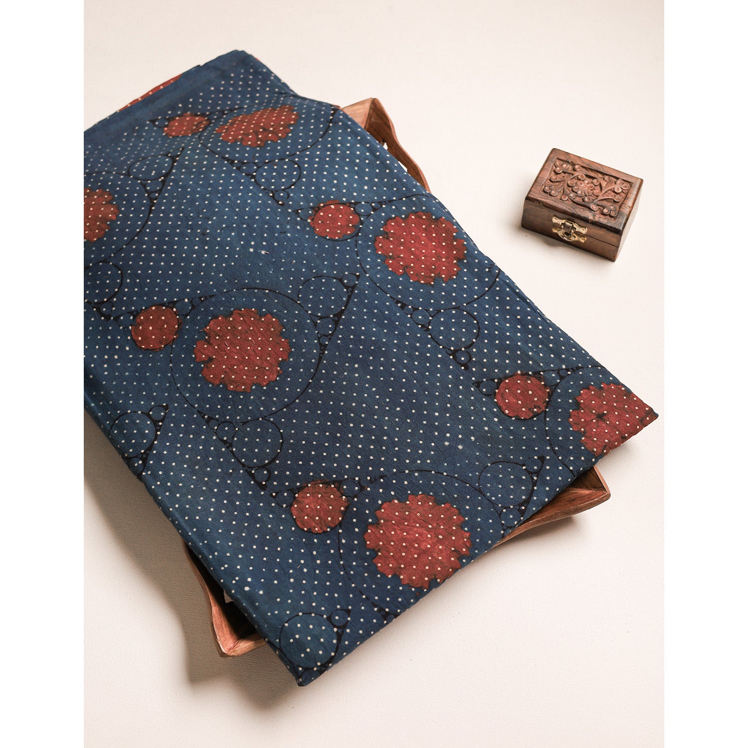 Cotton Ajrakh Fabric