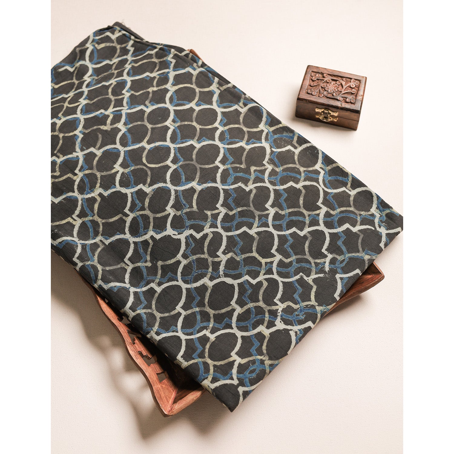 Cotton Ajrakh Fabric