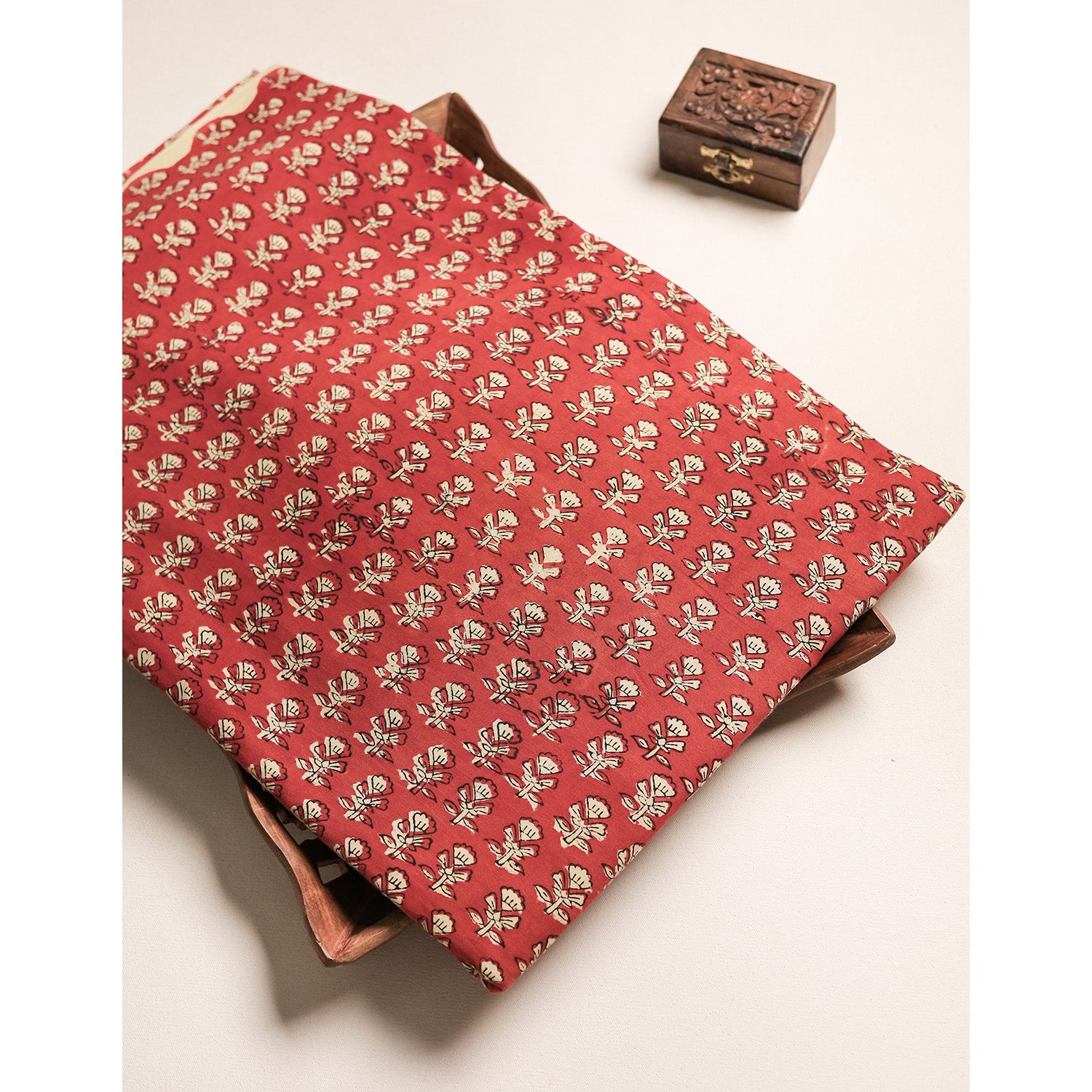 COTTON HANDBLOCK PRINTED FABRIC