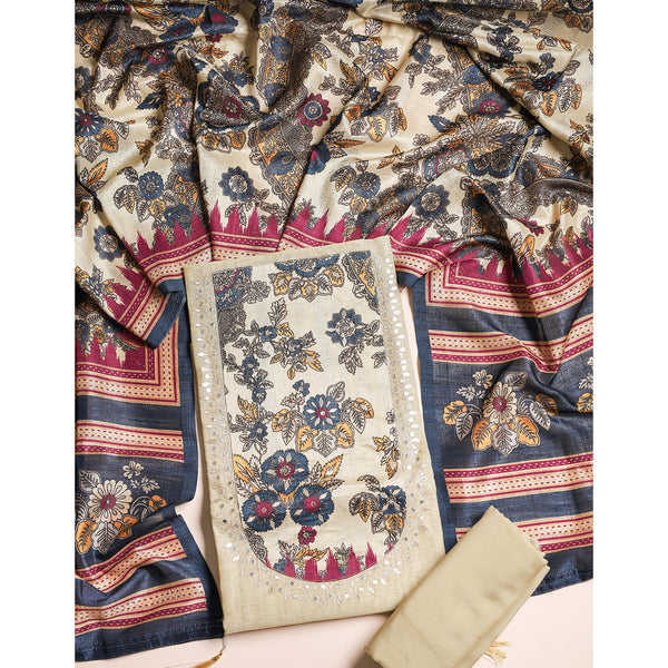 CHANDERI SILK SUIT SET