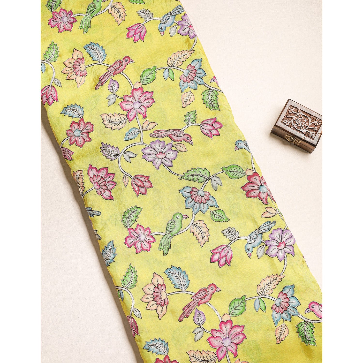 DOLA SILK EMBROIDERED FABRIC