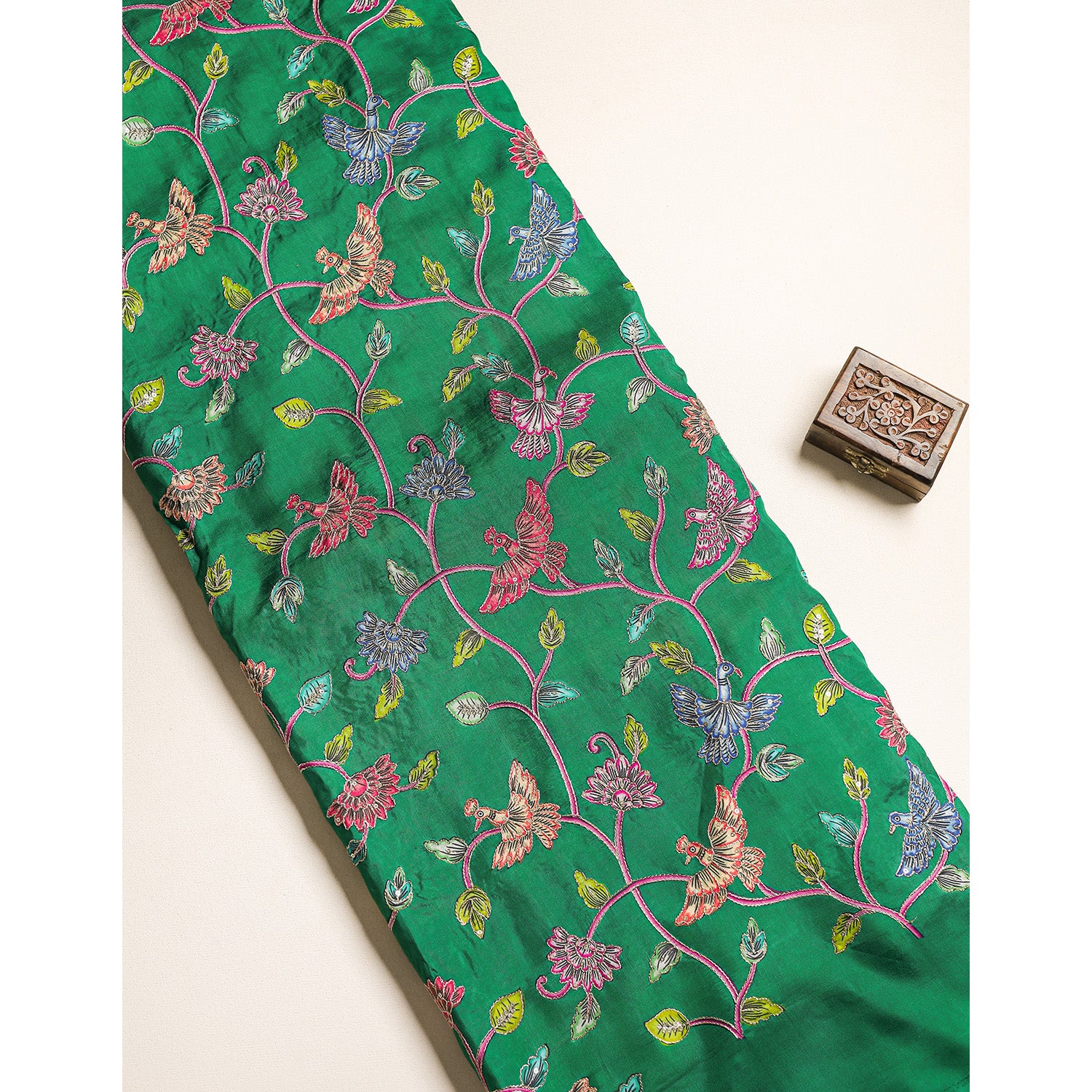 DOLA SILK EMBROIDERED FABRIC