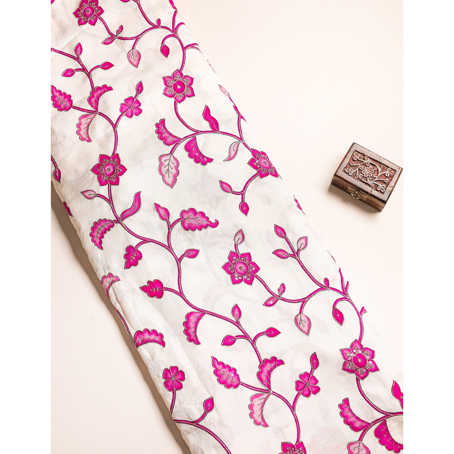 DOLA SILK EMBROIDERED FABRIC