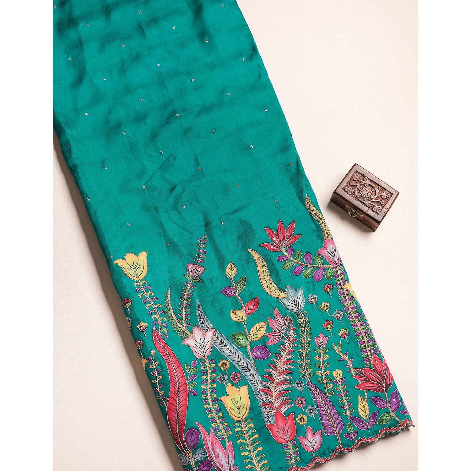 DOLA SILK EMBROIDERED FABRIC