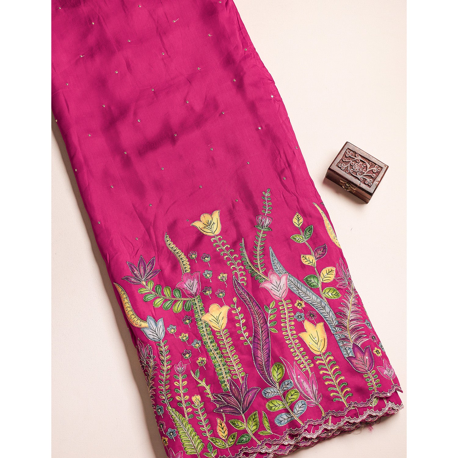DOLA SILK EMBROIDERED FABRIC