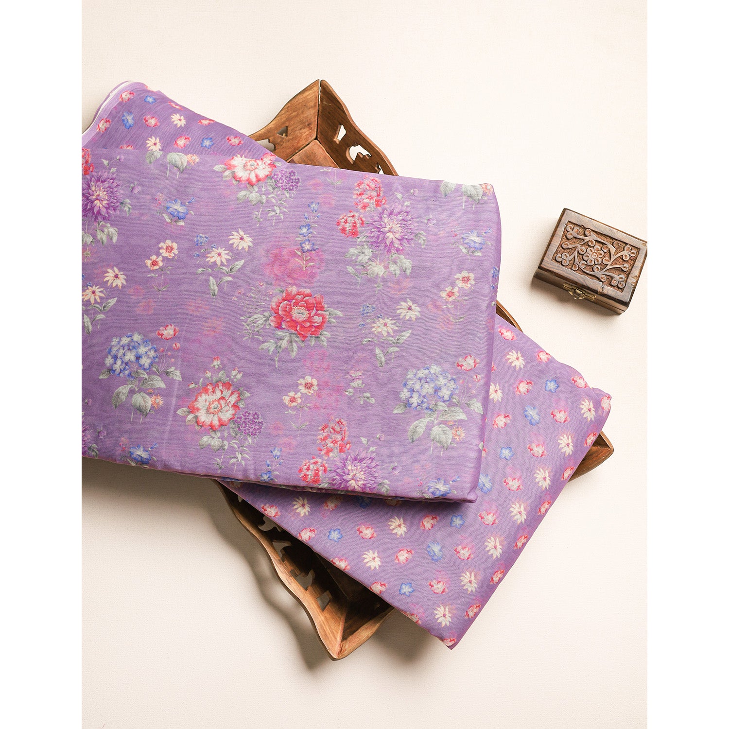 PURE MALAI CHANDERI PRINTED MIX & MATCH