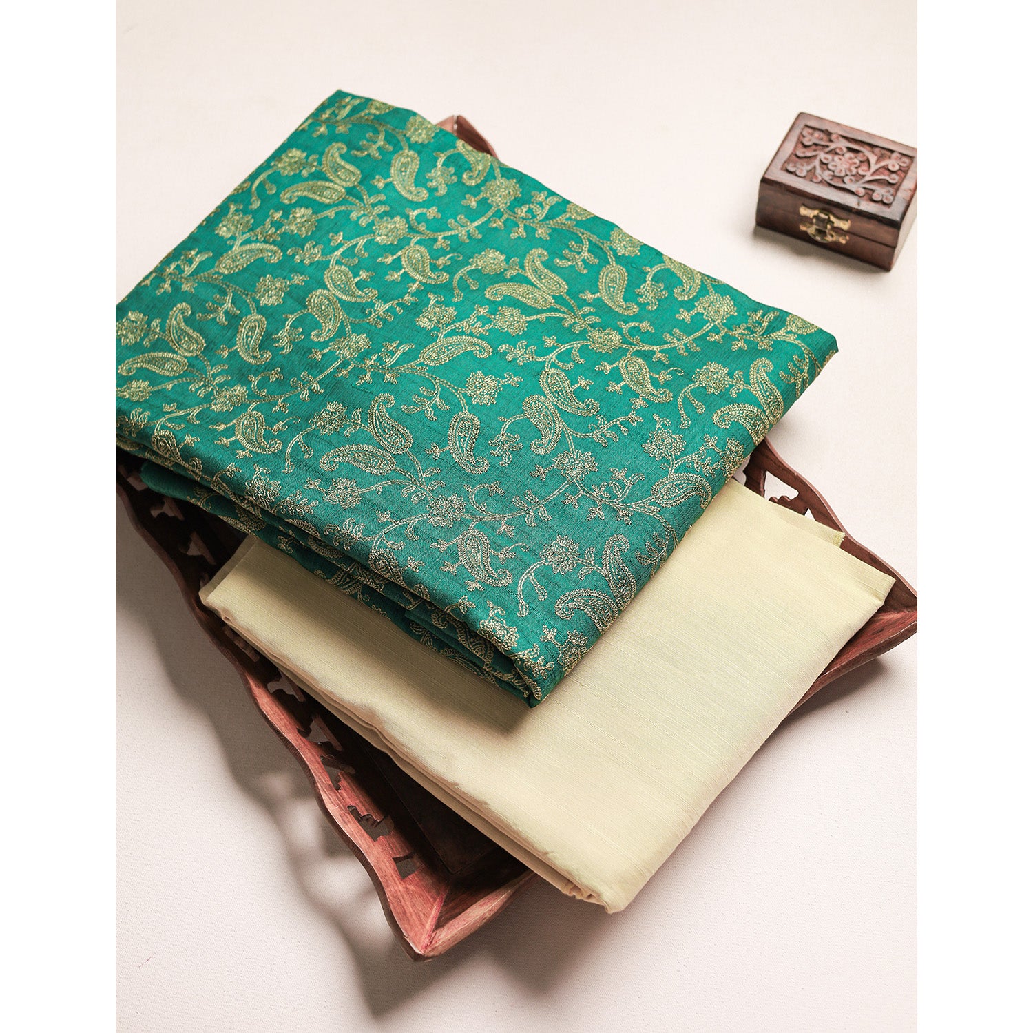 PURE TUSSAR SILK MIX & MATCH
