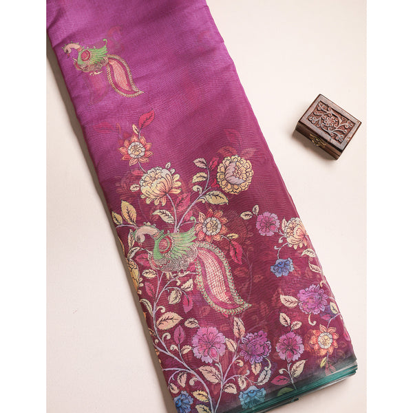 ORGANZA PRINTED FABRIC