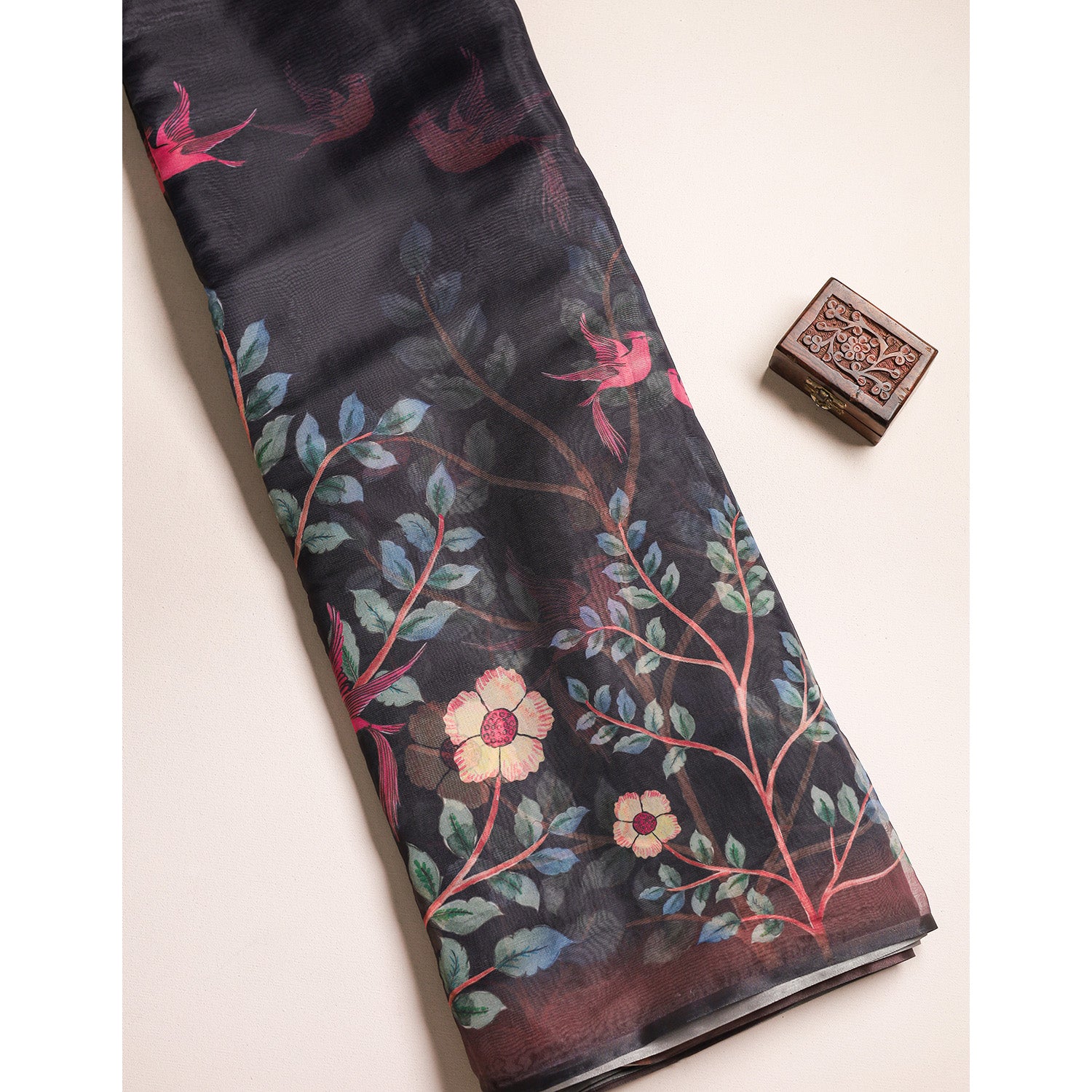 ORGANZA PRINTED FABRIC