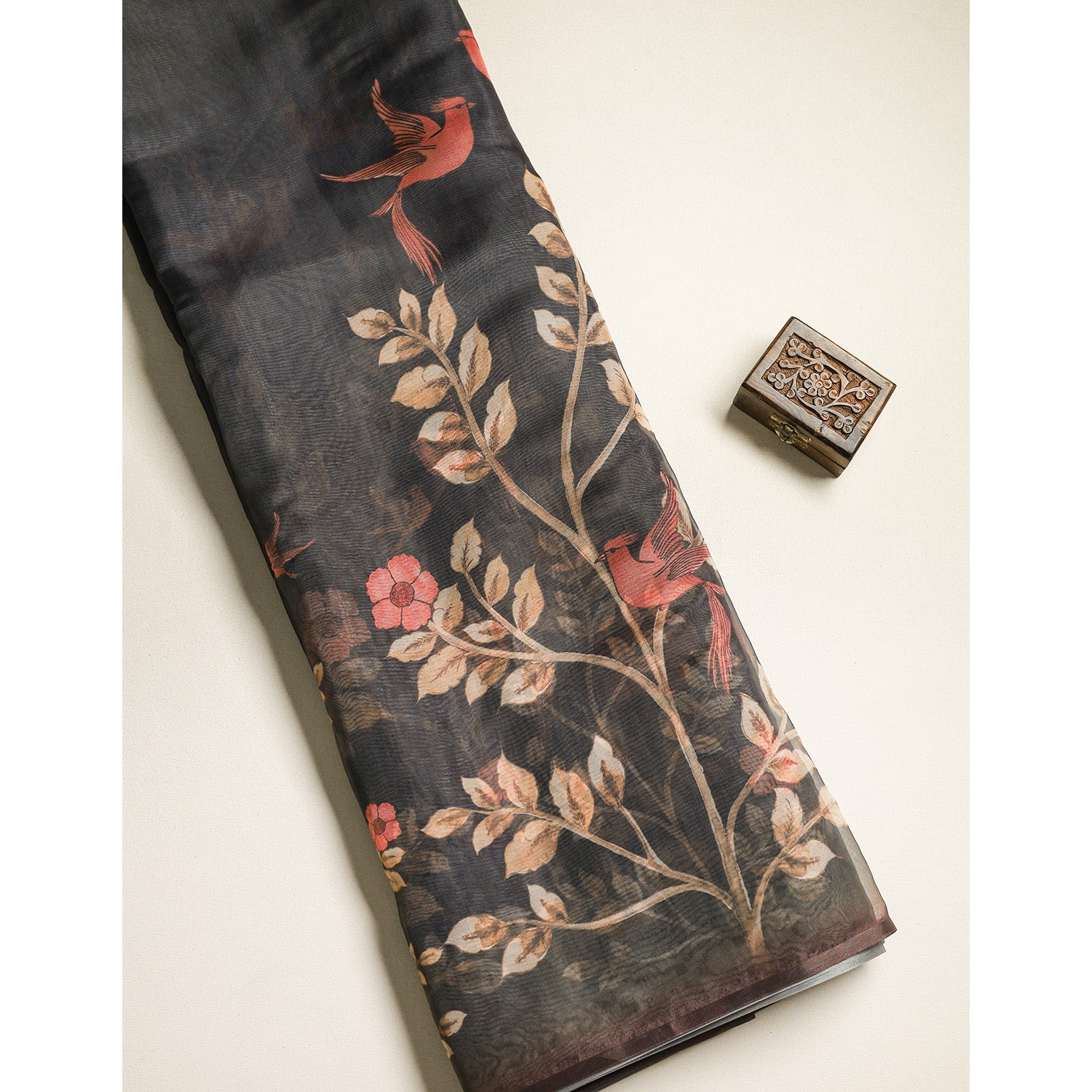 ORGANZA PRINTED FABRIC