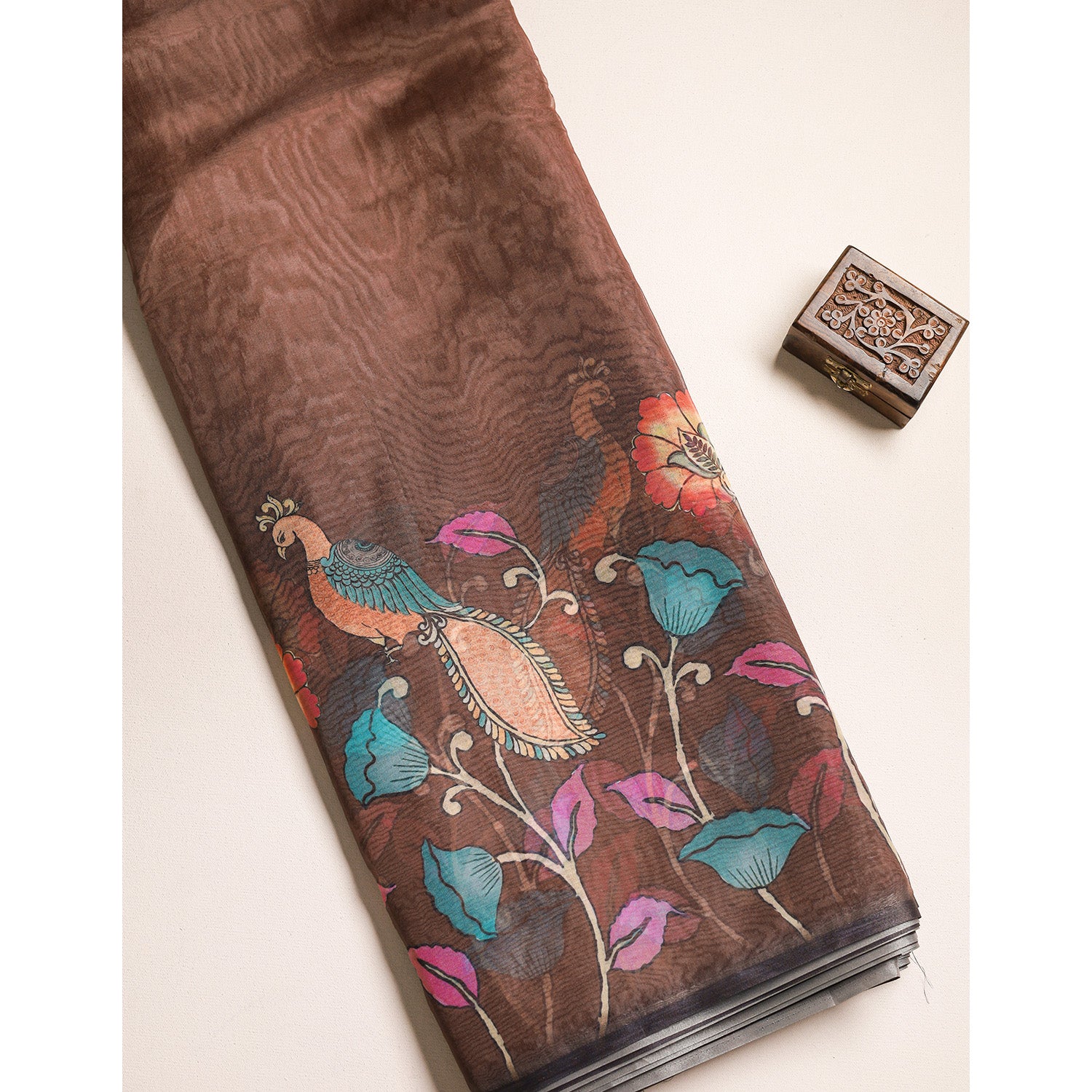 ORGANZA PRINTED FABRIC