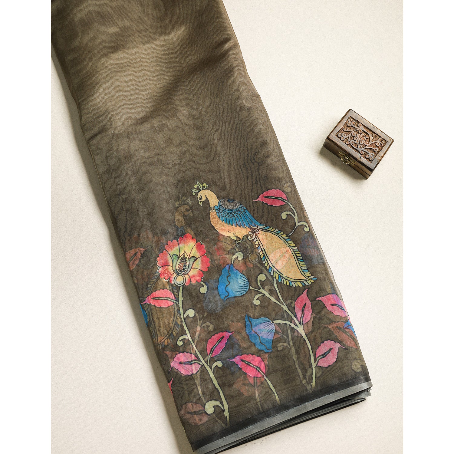 ORGANZA PRINTED FABRIC