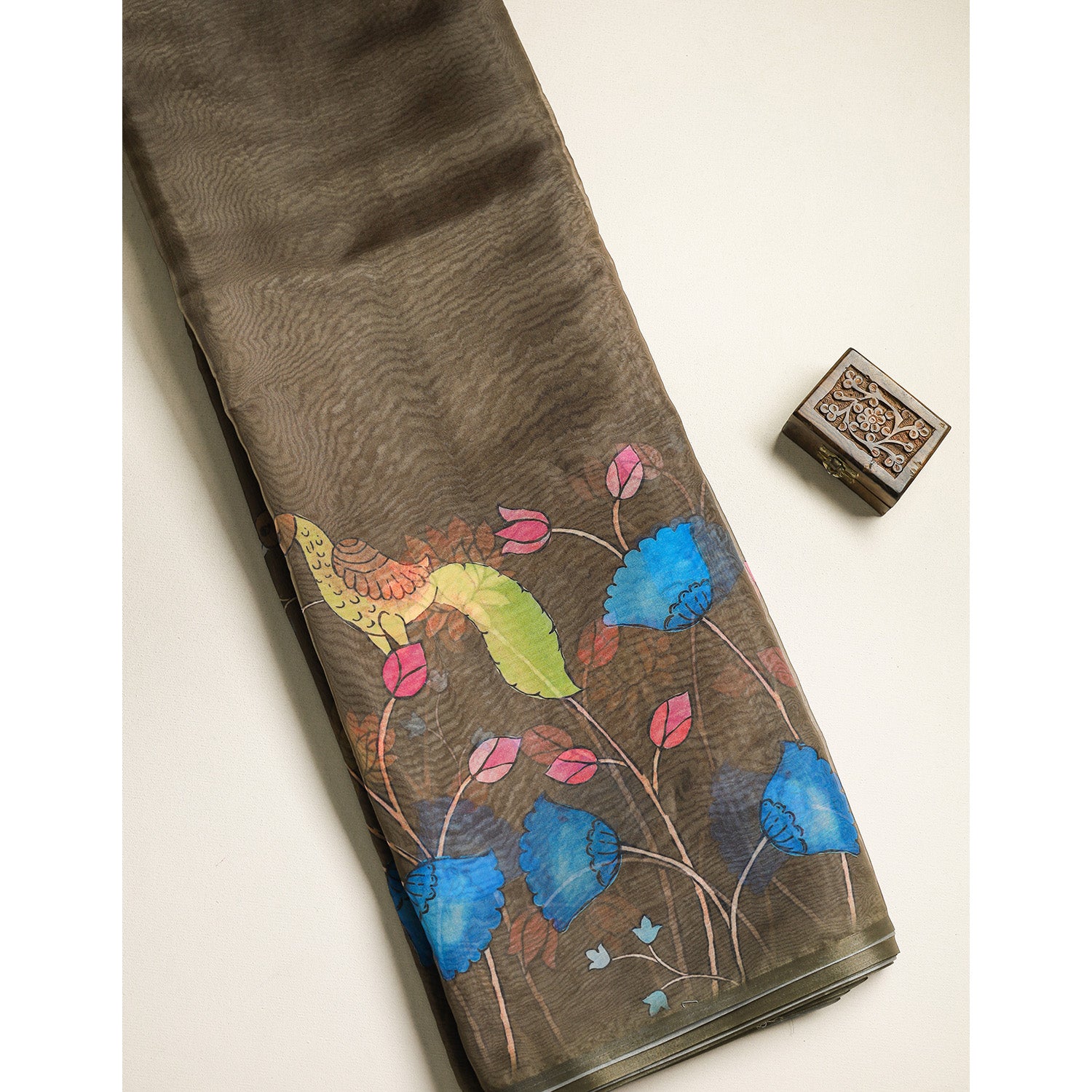 ORGANZA PRINTED FABRIC