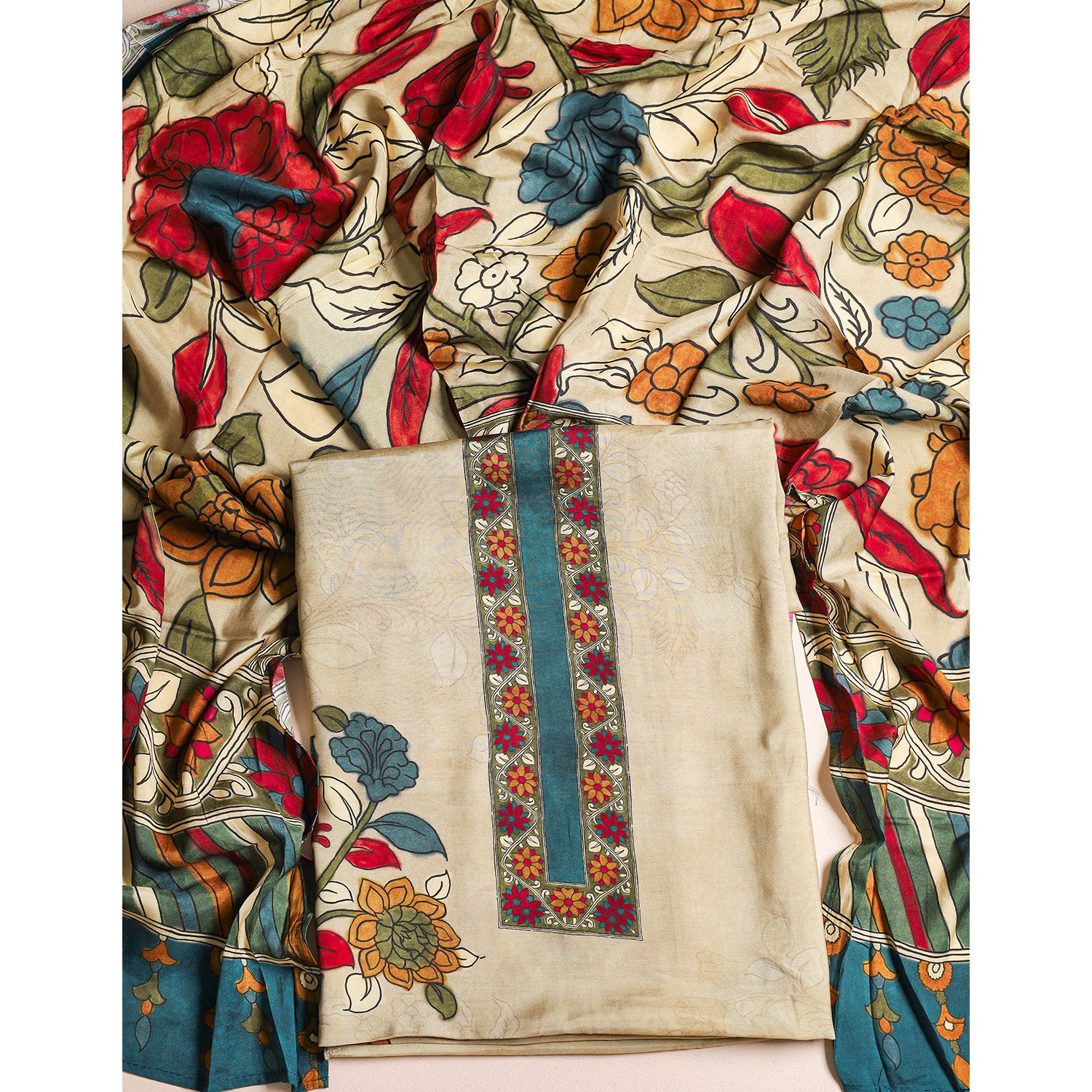 MUSLIN 2 PIECE SUIT SET