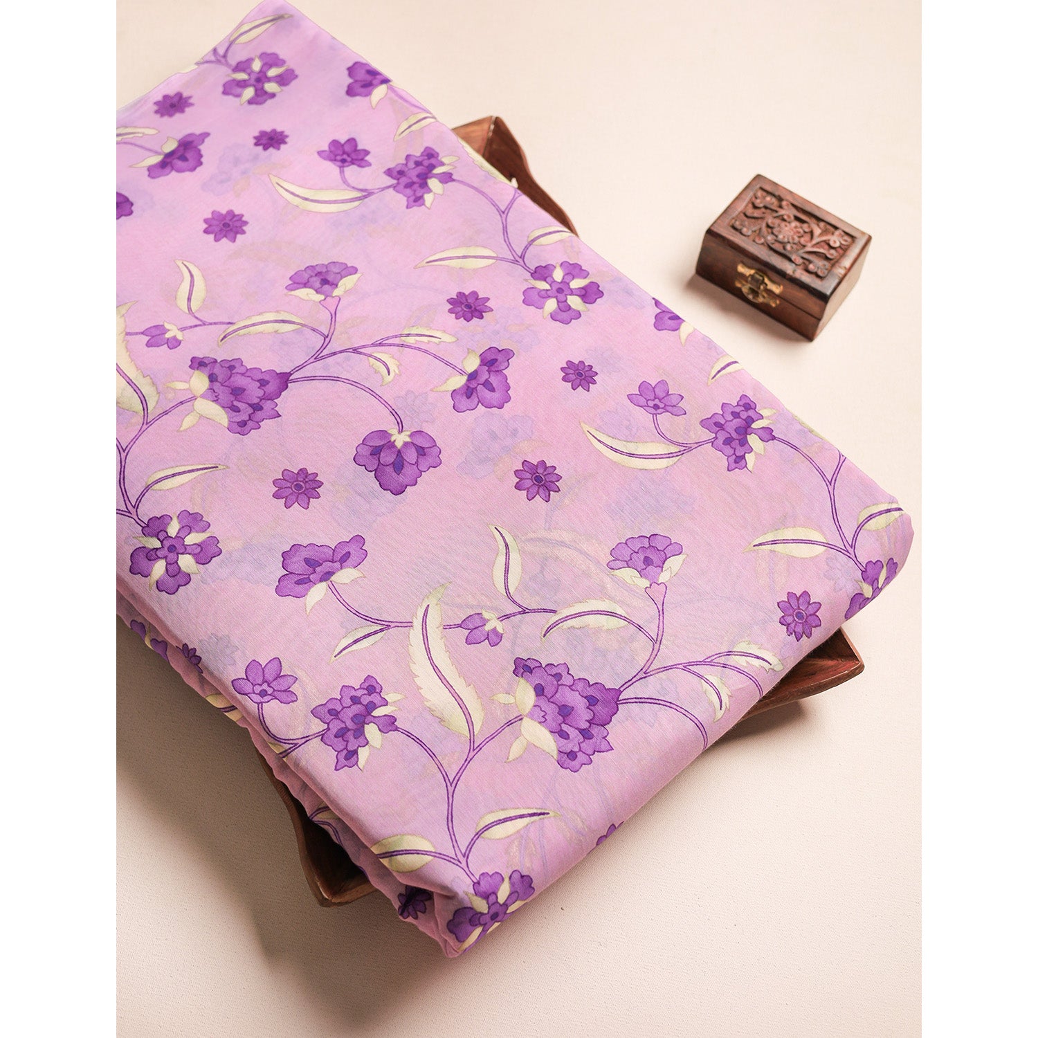 CHANDERI PRINTED FABRIC