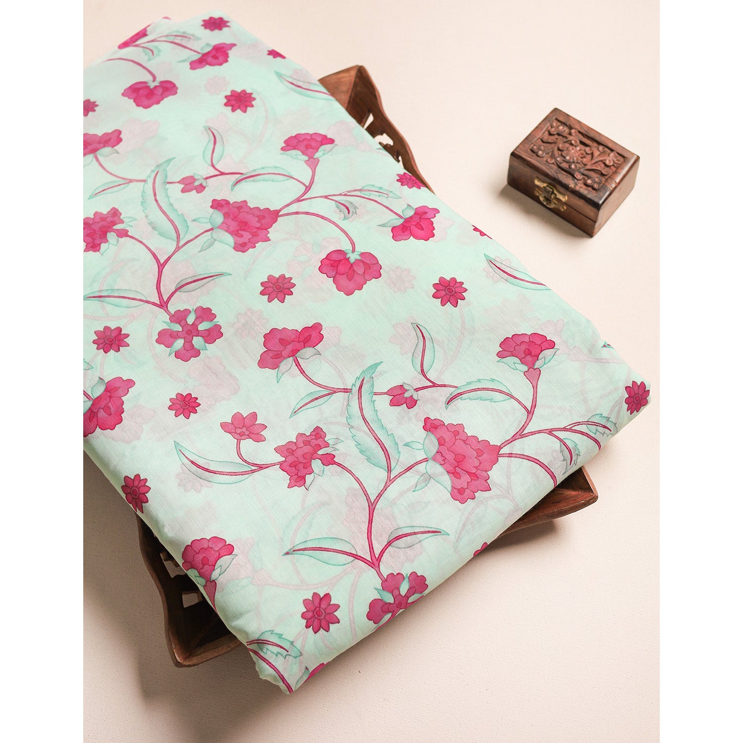 CHANDERI PRINTED FABRIC