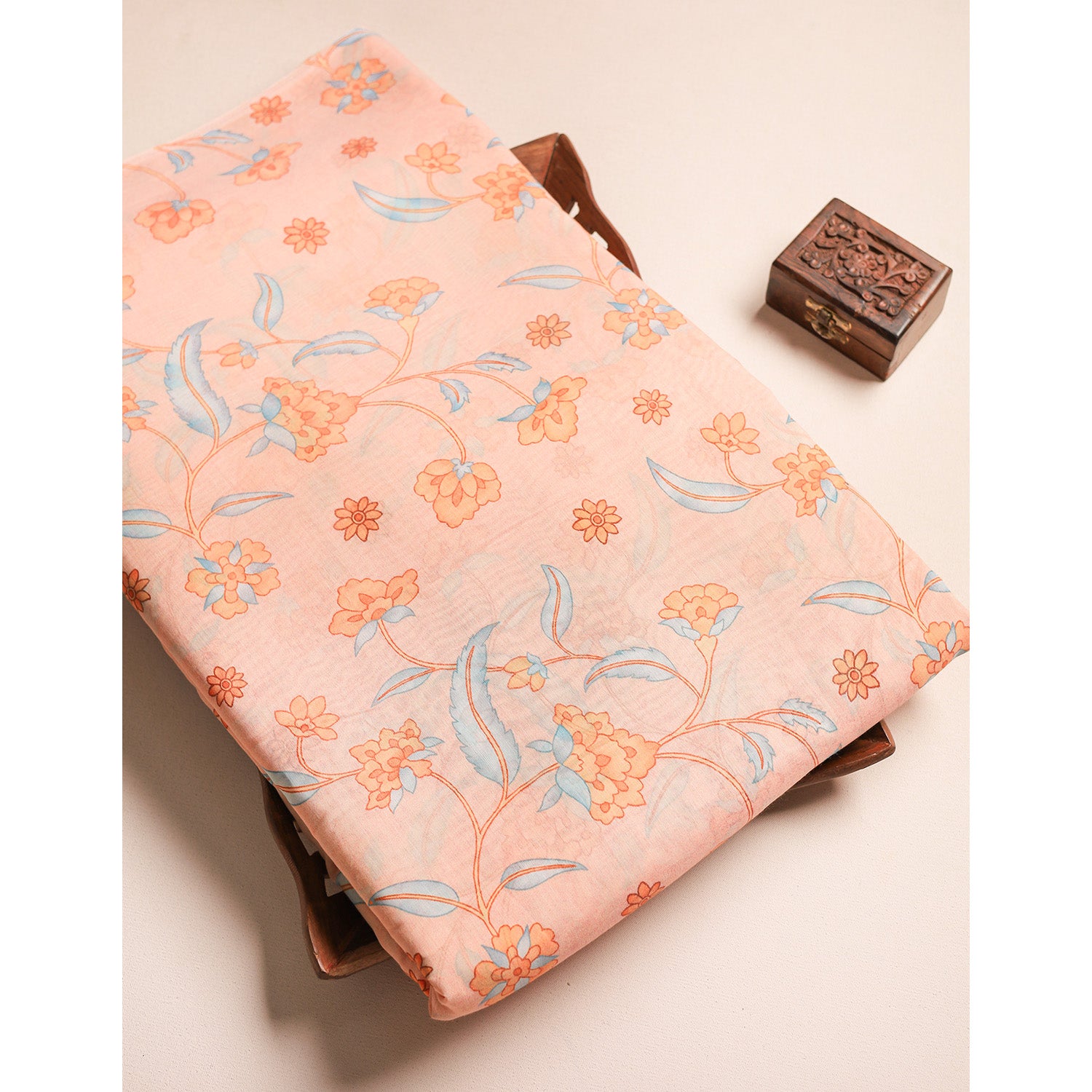 CHANDERI PRINTED FABRIC