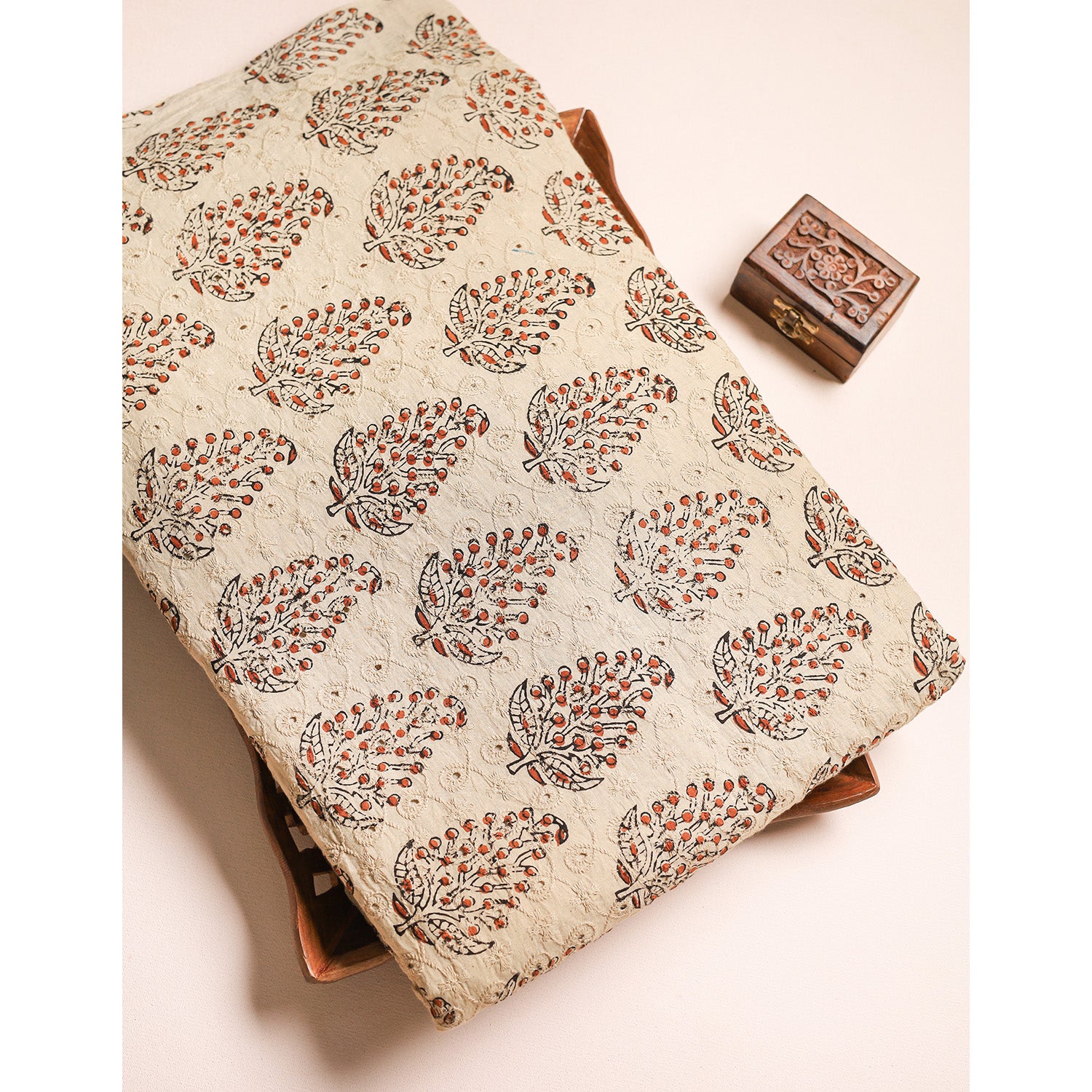 COTTON HAKOBA HANDBLOCK PRINTED FABRIC