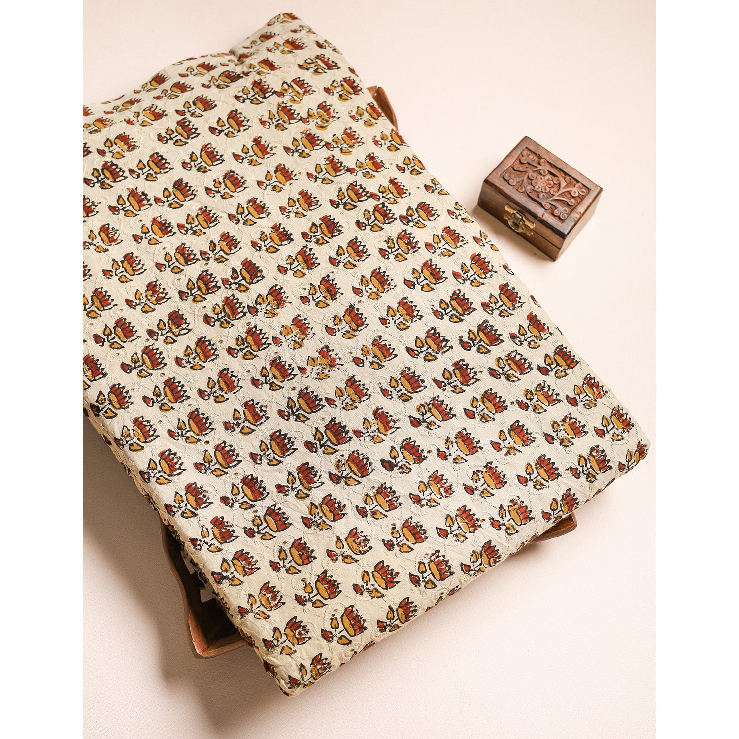 COTTON HAKOBA HANDBLOCK PRINTED FABRIC