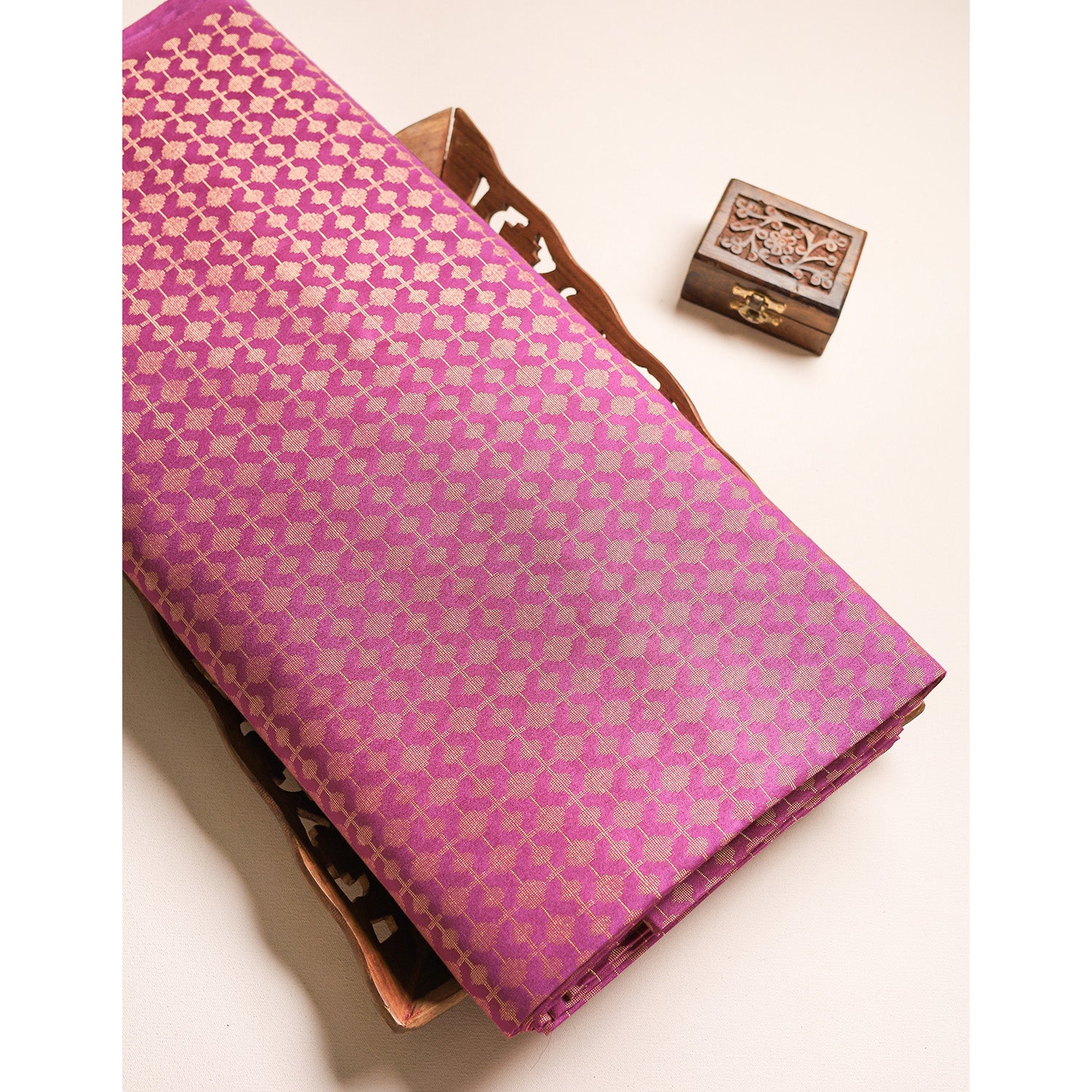 BHAGALPURI SILK WOVEN FABRIC