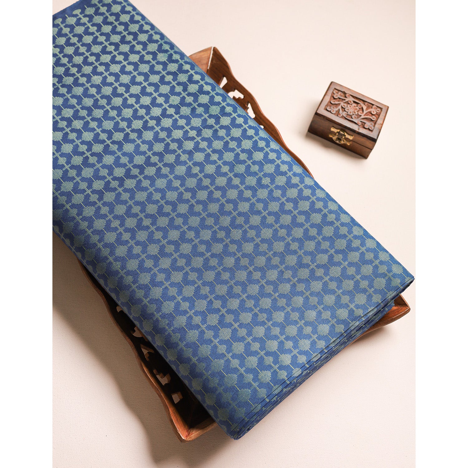 BHAGALPURI SILK WOVEN FABRIC