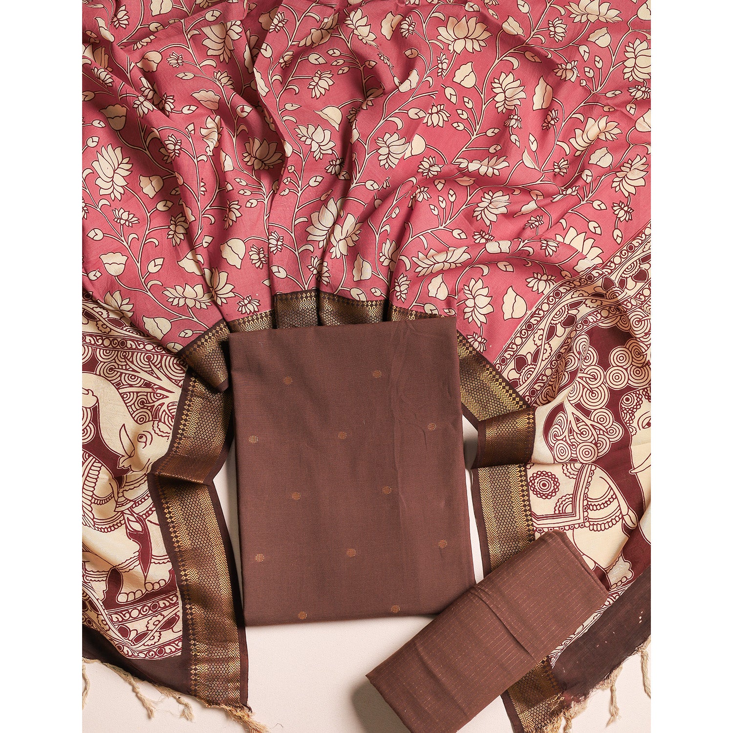 COTTON WOVEN SUIT SET