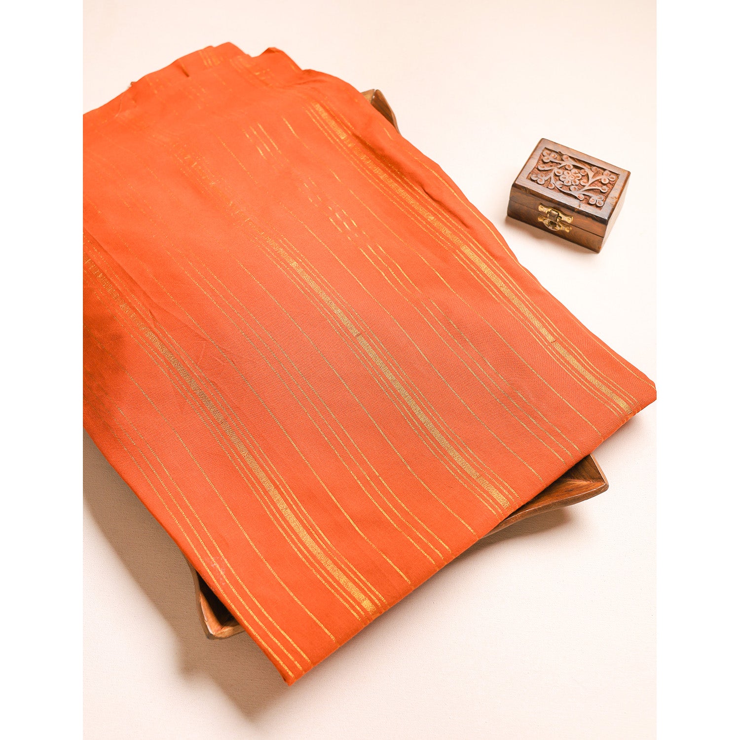 COTTON HANDLOOM LUREX FABRIC