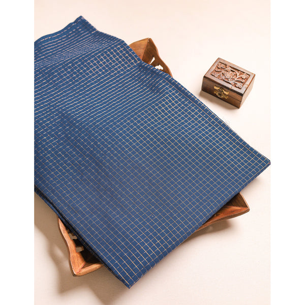 COTTON HANDLOOM LUREX FABRIC