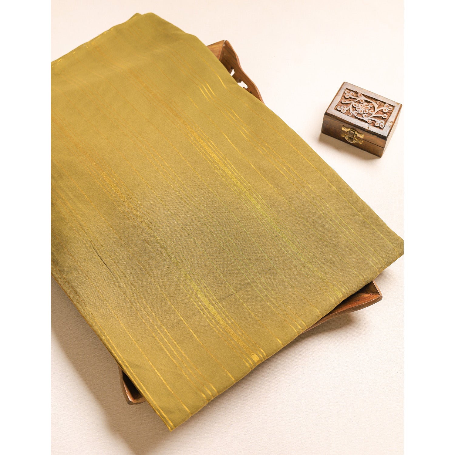 COTTON HANDLOOM LUREX FABRIC