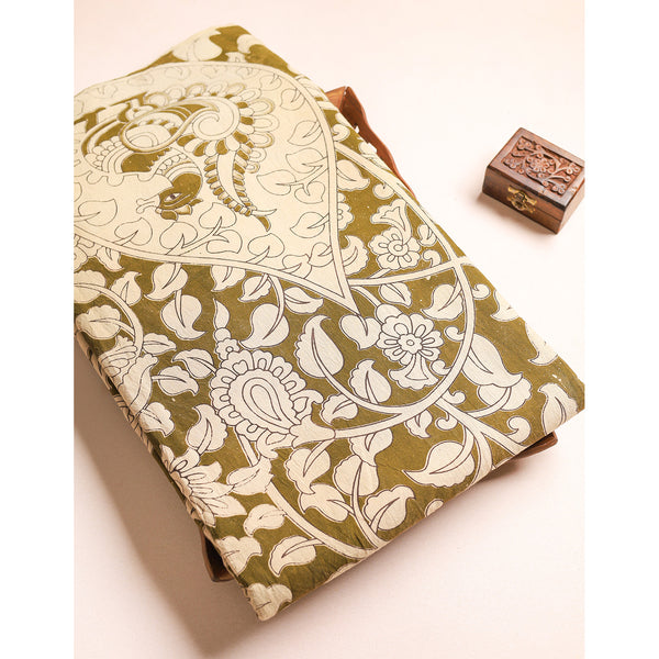 COTTON HANDBLOCK KALAMKARI PRINTED FABRIC