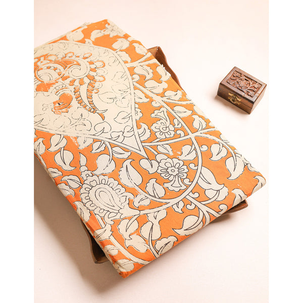 COTTON HANDBLOCK KALAMKARI PRINTED FABRIC