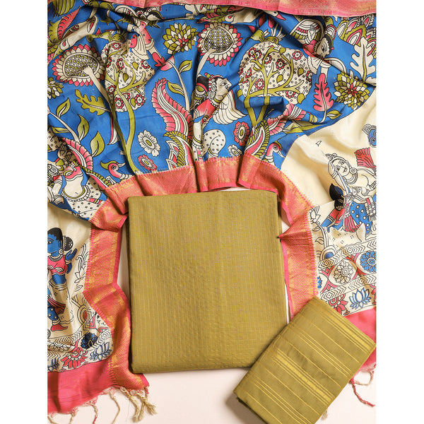 COTTON WOVEN LUREX SUIT SET