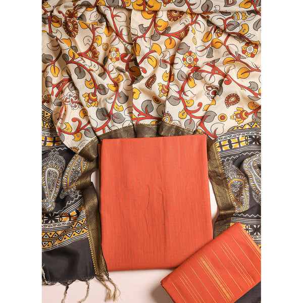 COTTON WOVEN LUREX SUIT SET