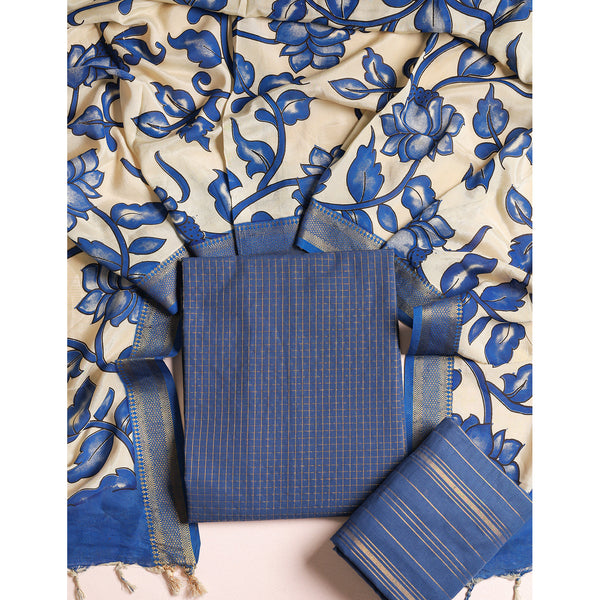 COTTON WOVEN LUREX SUIT SET