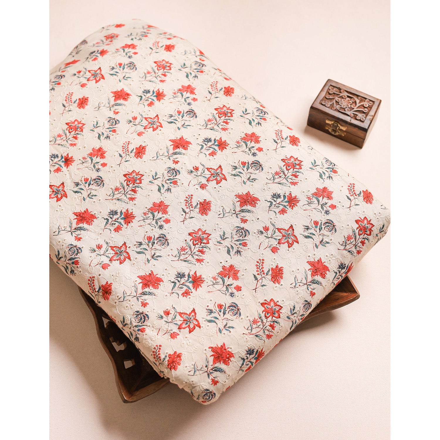 PURE COTTON SCHIFFLI HAKOBA FABRIC