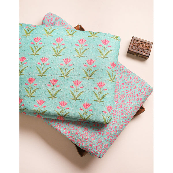 PURE COTTON SCHIFFLI HAKOBA FABRICS