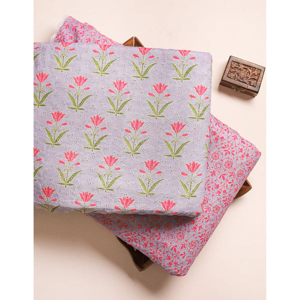 PURE COTTON SCHIFFLI HAKOBA FABRICS