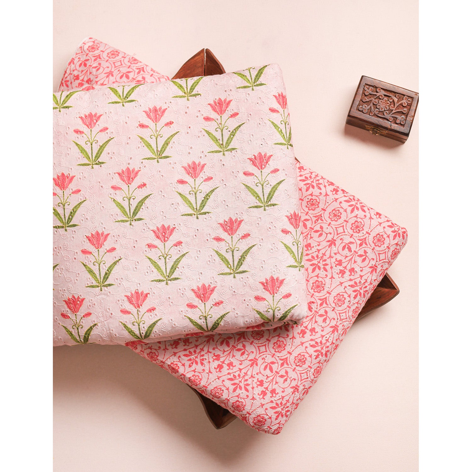 PURE COTTON SCHIFFLI HAKOBA FABRICS