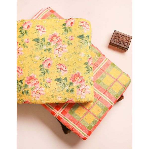 PURE COTTON SCHIFFLI HAKOBA FABRICS